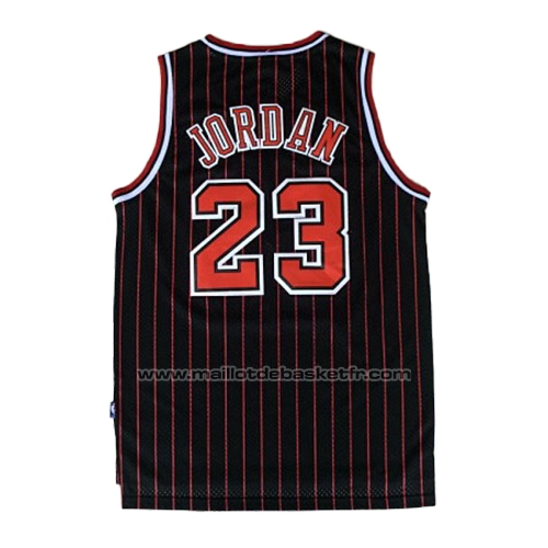 Maillot Chicago Bulls Michael Jordan #23 Retro 1995-96 Noir
